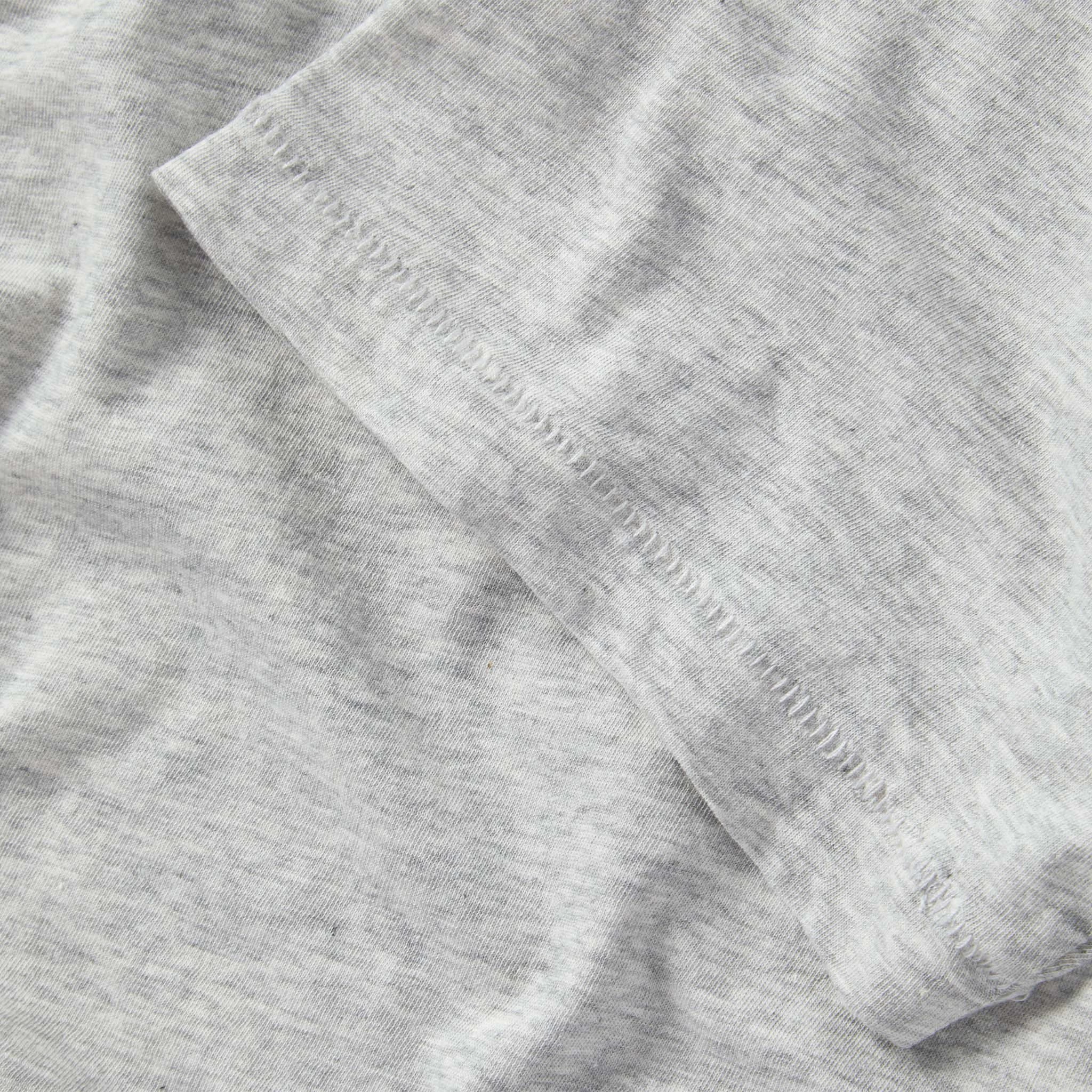 The Cotton Hemp Tee In Heather Grey 9 The Cotton Hemp Tee In Heather Grey - Image 7