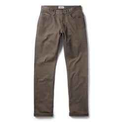 The Democratic All Day Pant In Washed Walnut Selvage -Fashion Clothes instock m q422 DEMOAllDayPant WashedWalnutSelvage 002