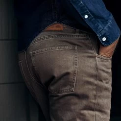 The Democratic All Day Pant In Washed Walnut Selvage -Fashion Clothes instock m q422 DEMOAllDayPant WashedWalnutSelvage 005