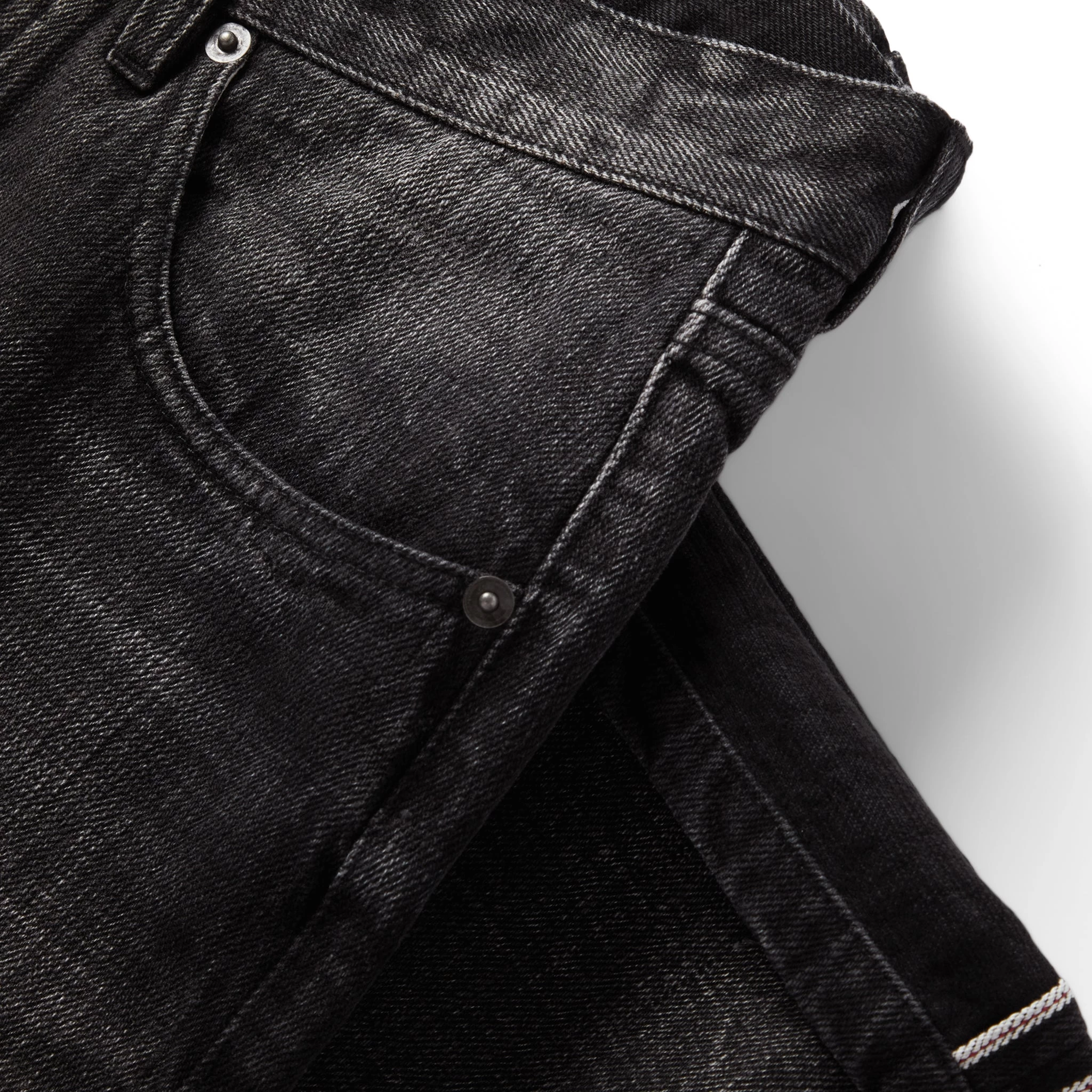 The Democratic Jean In Black 3-Month Wash Selvage 10 The Democratic Jean In Black 3-Month Wash Selvage - Image 8