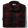 The Explorer Shirt In Cardinal Plaid -Fashion Clothes instock m q422 ExplorerShirt CardinalPlaid 001