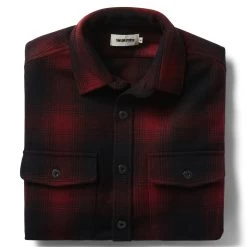 The Explorer Shirt In Cardinal Plaid