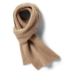 The Fisherman Scarf In Camel