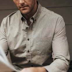 The Jack In Khaki Houndstooth Check -Fashion Clothes instock m q422 Jack KhakiHoundstooth 003