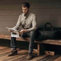 The Jack In Khaki Houndstooth Check -Fashion Clothes instock m q422 Jack KhakiHoundstooth 004