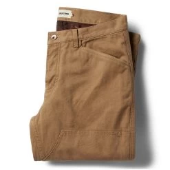 The Lined Chore Pant In Tobacco Boss Duck