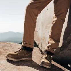 The Lined Chore Pant In Tobacco Boss Duck -Fashion Clothes instock m q422 LinedChorePant Tobacco BossDuck 004