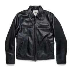 The Moto Jacket In Black Steerhide