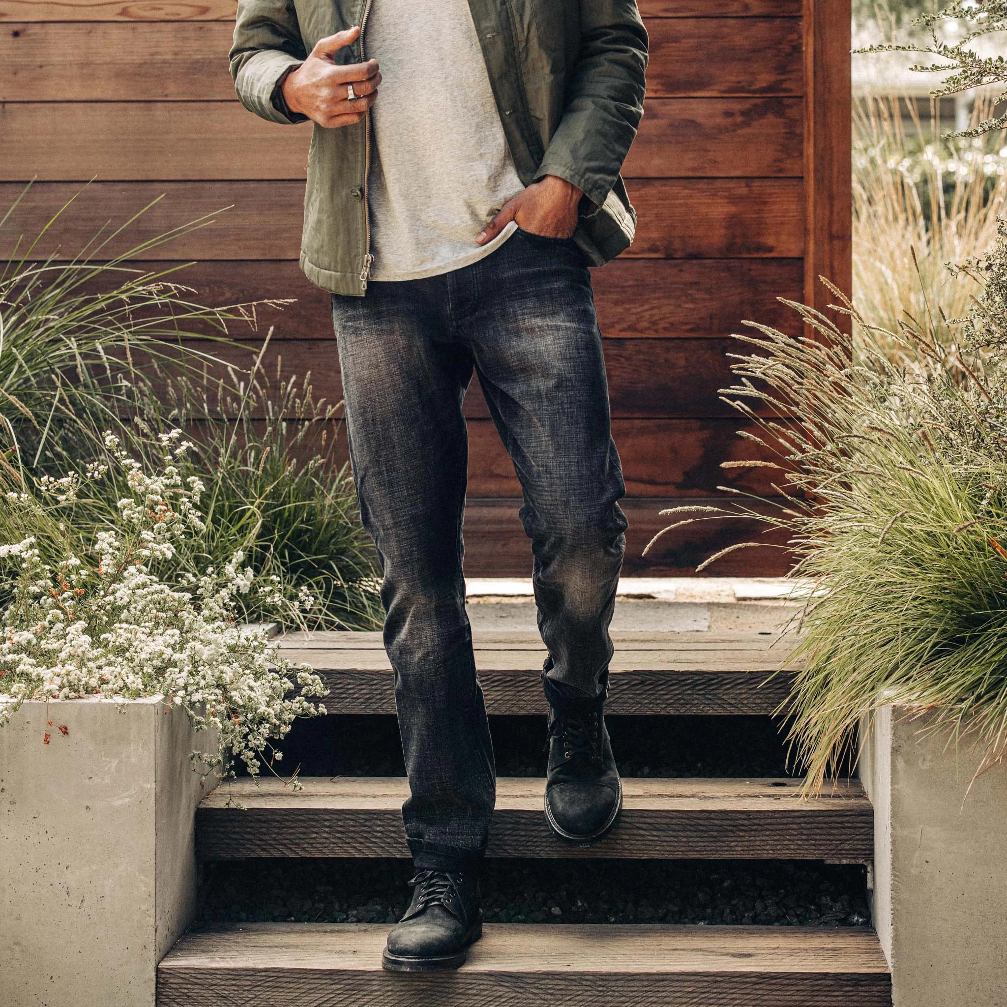 The Moto Boot In Black Weatherproof Nubuck 4 The Moto Boot In Black Weatherproof Nubuck - Image 2