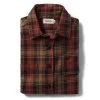 The Moto Utility Shirt In Cardinal Plaid -Fashion Clothes instock m q422 Moto Shirt Cardinal 001