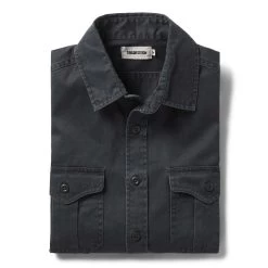 The Saddler Shirt In Washed Coal
