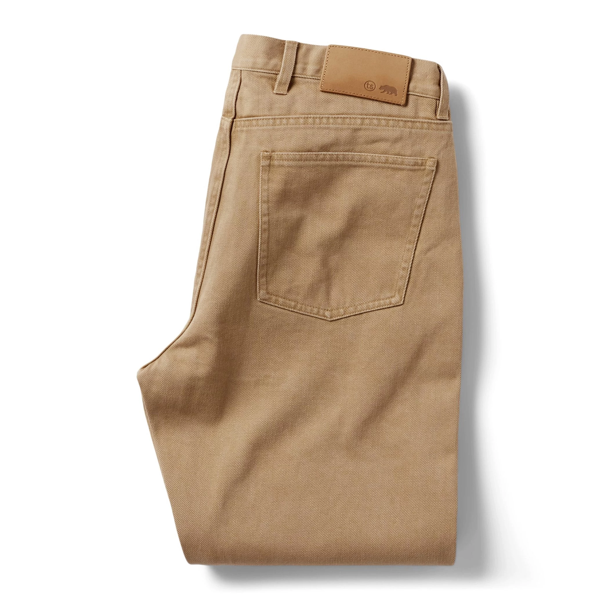The Slim All Day Pant In Washed Tobacco Selvage 8 The Slim All Day Pant In Washed Tobacco Selvage - Image 6