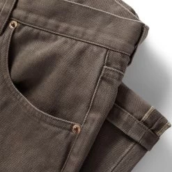 The Slim All Day Pant In Washed Walnut Selvage -Fashion Clothes instock m q422 SlimAllDayPant WashedWalnutSelvage 009