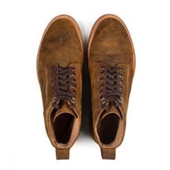 The Trench Boot In Golden Brown Waxed Suede 15 The Trench Boot In Golden Brown Waxed Suede -Fashion Clothes instock m q422 Trench GoldenBrownSuede 001