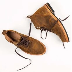 The Trench Boot In Golden Brown Waxed Suede 13 The Trench Boot In Golden Brown Waxed Suede -Fashion Clothes instock m q422 Trench GoldenBrownSuede 005