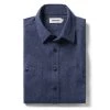 The Utility Shirt In Navy Jaspe