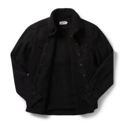 The Western Shirt Jacket In Washed Coal -Fashion Clothes instock m q422 Western Shirt Jacket Washed Coal 002
