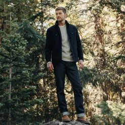 The Western Shirt Jacket In Washed Coal -Fashion Clothes instock m q422 Western Shirt Jacket Washed Coal 006