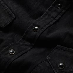 The Western Shirt Jacket In Washed Coal -Fashion Clothes instock m q422 Western Shirt Jacket Washed Coal 008