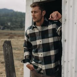 The Yosemite Shirt In Evergreen Check -Fashion Clothes instock m q422 YosemiteShirt EvergreenCheck 005