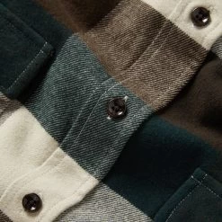 The Yosemite Shirt In Evergreen Check -Fashion Clothes instock m q422 YosemiteShirt EvergreenCheck 007