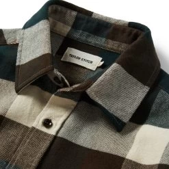 The Yosemite Shirt In Evergreen Check -Fashion Clothes instock m q422 YosemiteShirt EvergreenCheck 008