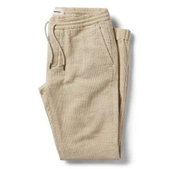 The Apres Pant In Natural Sashiko