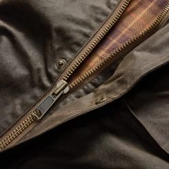 The Clutch Jacket In Soil Waxed Canvas -Fashion Clothes instock m q423 Clutch Jacket Bark Waxed Canvas 005