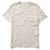 The Cotton Hemp Tee In Heathered Oat
