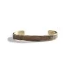 The Hammered Cuff In Brass -Fashion Clothes instock m q423 Cuff in Brass 001
