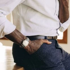 The Foundation Belt In Dark Brown -Fashion Clothes instock m q423 Foundation Belt Dark Brown 006