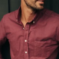 The Jack In Burgundy Oxford -Fashion Clothes instock m q423 Jack Burgundy Oxford 007