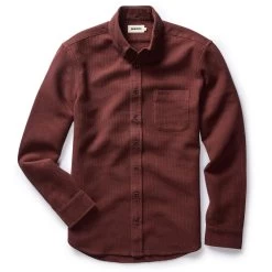 The Jack In Burgundy Waffle -Fashion Clothes instock m q423 Jack Burgundy Waffle 002