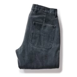 The Lined Chore Pant In Navy Chipped Canvas 18 The Lined Chore Pant In Navy Chipped Canvas -Fashion Clothes instock m q423 Lined Chore Pant Navy Chipped Canvas 003