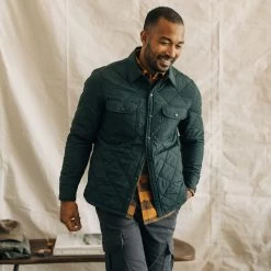 The Miller Shirt Jacket In Conifer -Fashion Clothes instock m q423 Miller Shirt Jacket Conifer 009