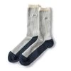The Ribbed Sock In Grey