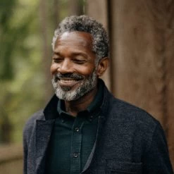 The Ridgewood Cardigan In Navy Birdseye Wool 14 The Ridgewood Cardigan In Navy Birdseye Wool -Fashion Clothes instock m q423 Ridgewood Cardigan Navy Birdseye Wool 008