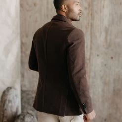 The Sheffield Sportcoat In Dark Chestnut Moleskin 15 The Sheffield Sportcoat In Dark Chestnut Moleskin -Fashion Clothes instock m q423 Sheffield Sportcoat Dark Chestnut Moleskin 009