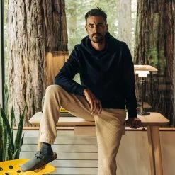 Fashion Clothes -Fashion Clothes instock m q423 The Apres Hoodie Indigo Terry 005