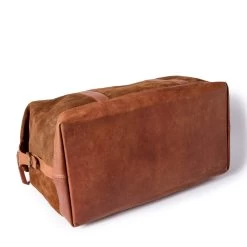 The Weekender Duffle In Chocolate Roughout -Fashion Clothes instock m q423 Weekender Duffle Chocolate Roughout 006