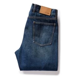 The Democratic Brushed Back Jean In Collins Resin Wash Selvage Denim -Fashion Clothes instock m q423 democratic jean collins resin wash 003