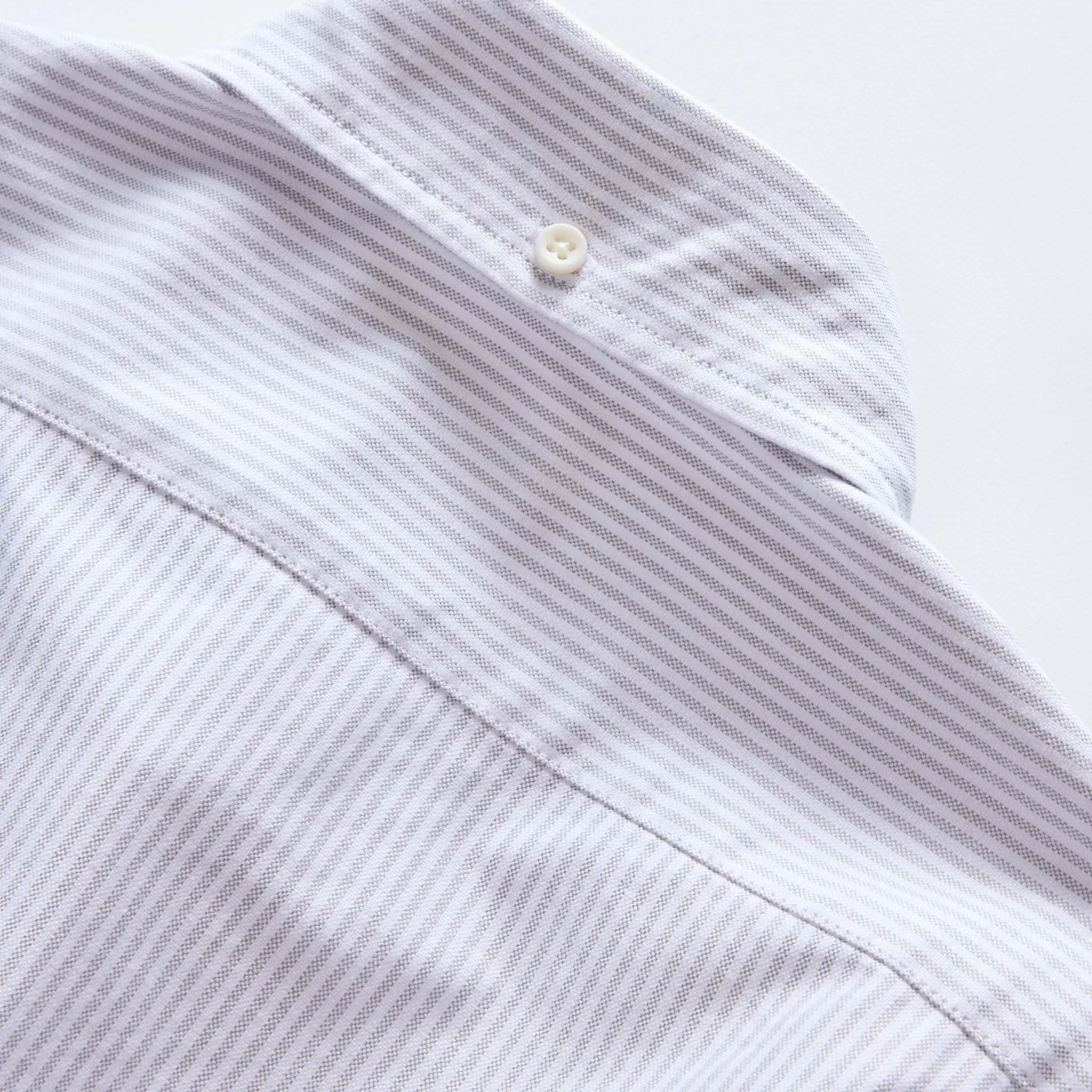 The Jack In Greystone University Stripe Oxford 9 The Jack In Greystone University Stripe Oxford - Image 7