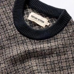 The Otto Sweater In Coal Merino -Fashion Clothes instock m q423 otto coal merino 005