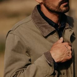 The Workhorse Jacket In Stone Boss Duck 15 The Workhorse Jacket In Stone Boss Duck -Fashion Clothes instock m q423 productname 009