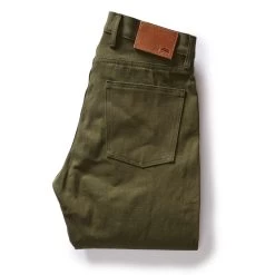 The Slim Jean In Olive Nihon Menpu Selvage -Fashion Clothes instock m q423 slim jean olive nihonmenpu 010