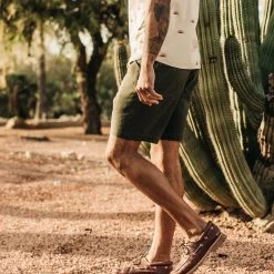 The Camp Short In Olive Boss Duck 15 The Camp Short In Olive Boss Duck -Fashion Clothes instock mens Q220 camp short olive boss 004