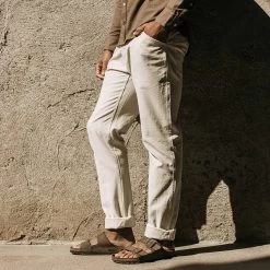 The Camp Pant In Natural Reverse Sateen 14 The Camp Pant In Natural Reverse Sateen -Fashion Clothes instock mens Q220 product camp natural sateen 002