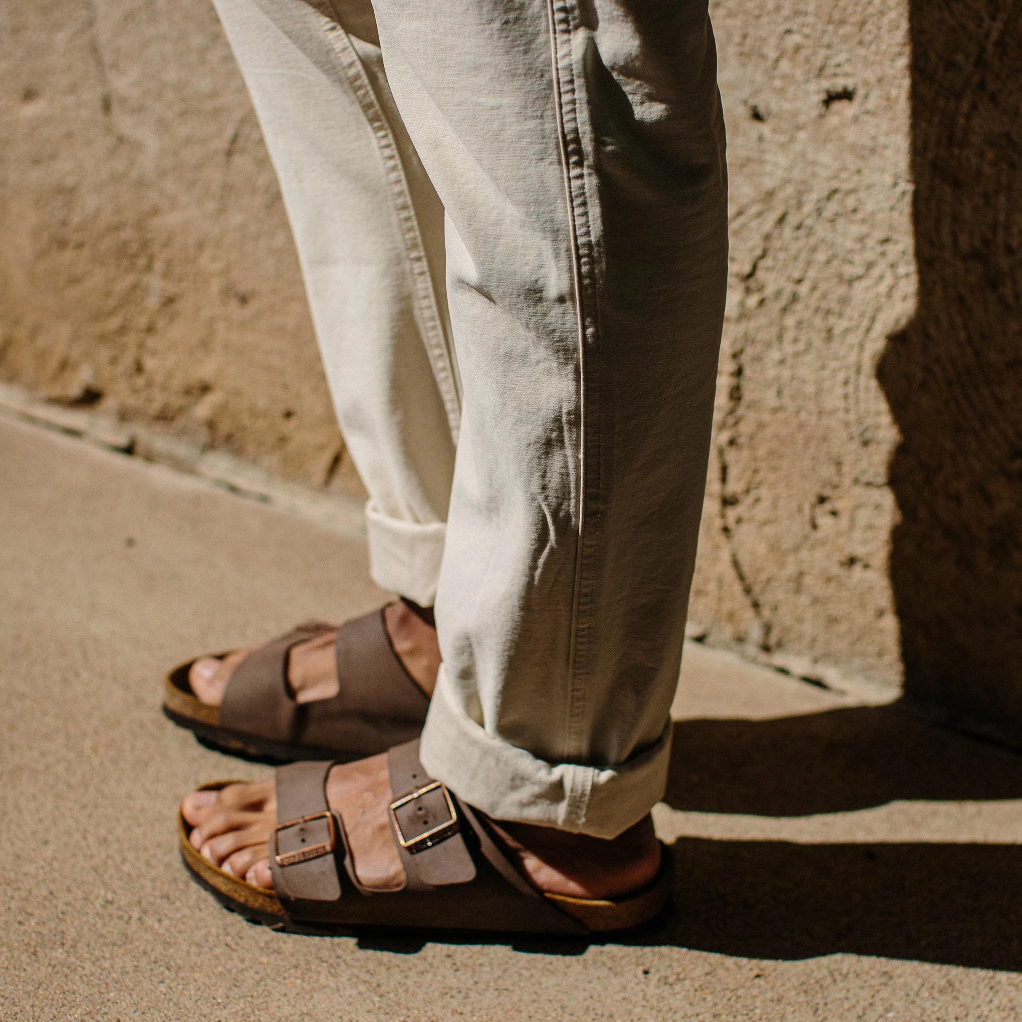 The Camp Pant In Natural Reverse Sateen 5 The Camp Pant In Natural Reverse Sateen - Image 3