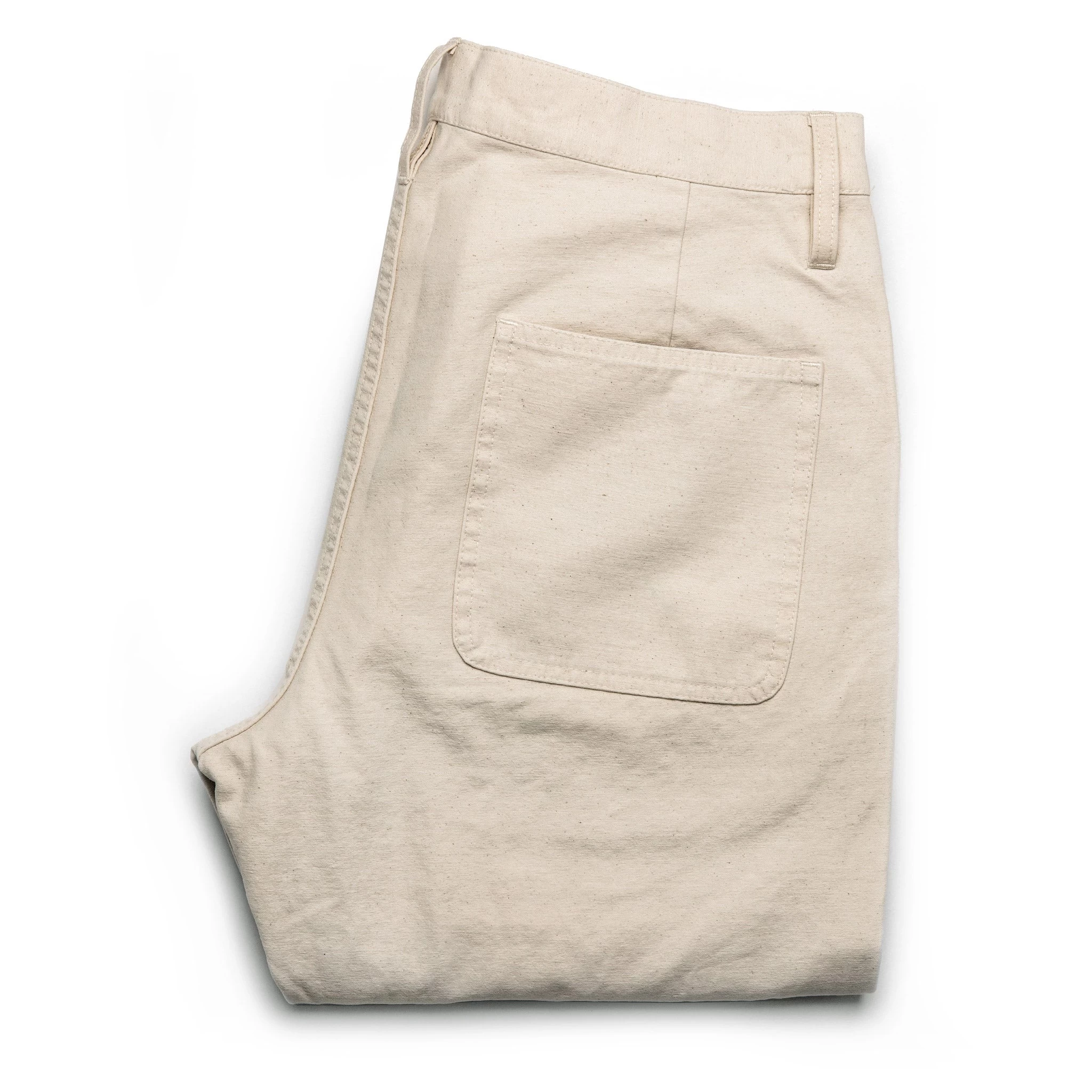 The Camp Pant In Natural Reverse Sateen 13 The Camp Pant In Natural Reverse Sateen - Image 11