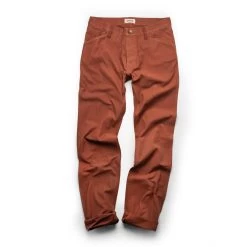 The Camp Pant In Rust Reverse Sateen -Fashion Clothes instock mens Q220 product camp rust sateen 009